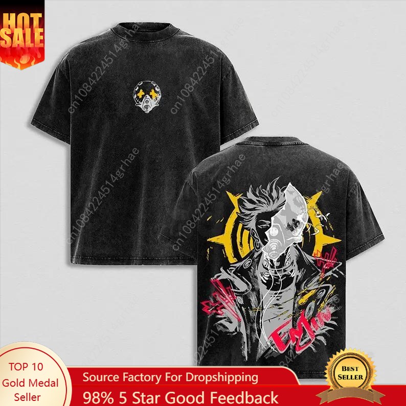 Street Fashion Vintage - Camiseta Vintage Gachiakuta Anime Lavada, Camiseta