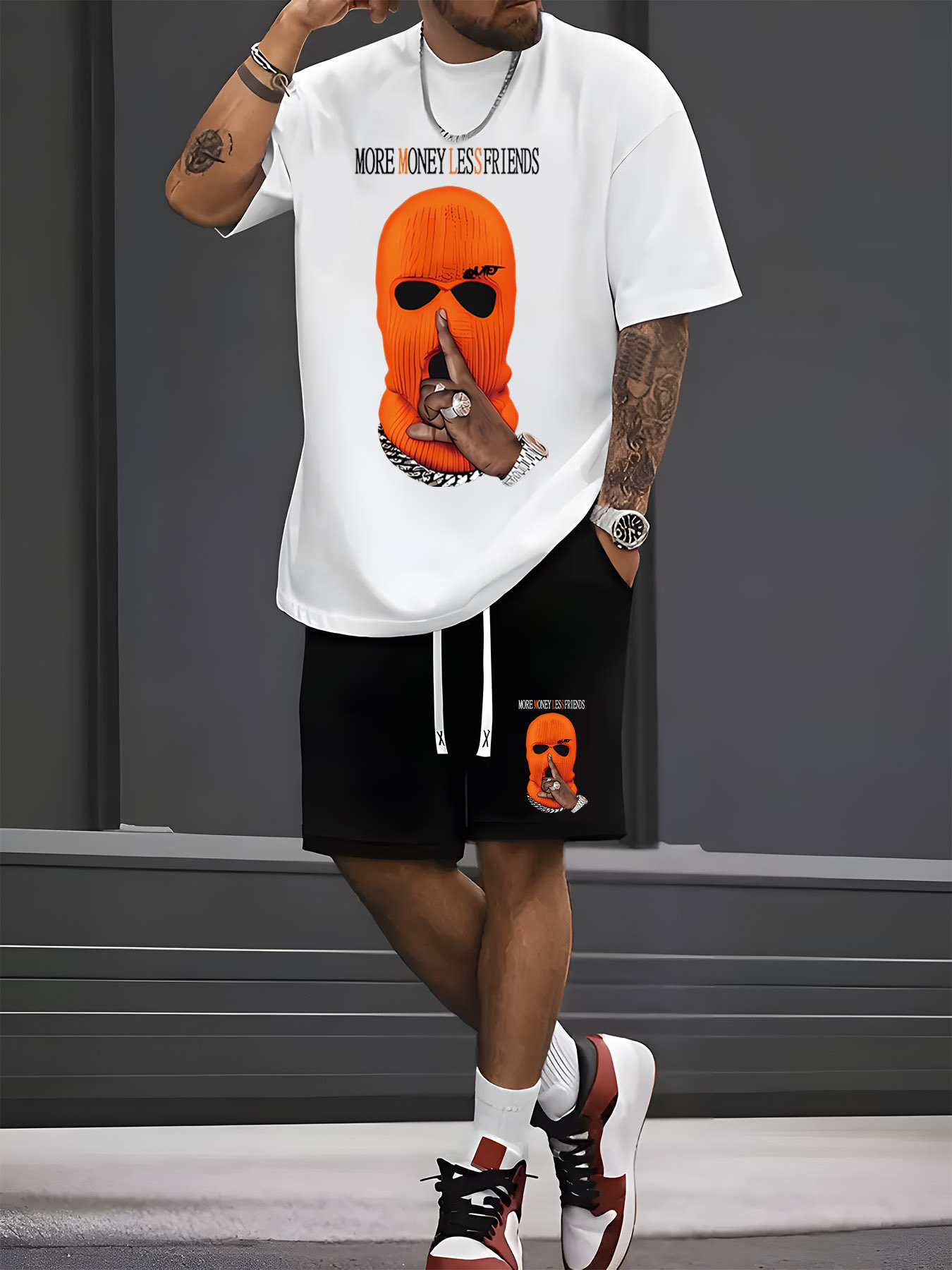 Street Fashion Summer 2026 - Conjunto Masculino de Verão 2026 Novo