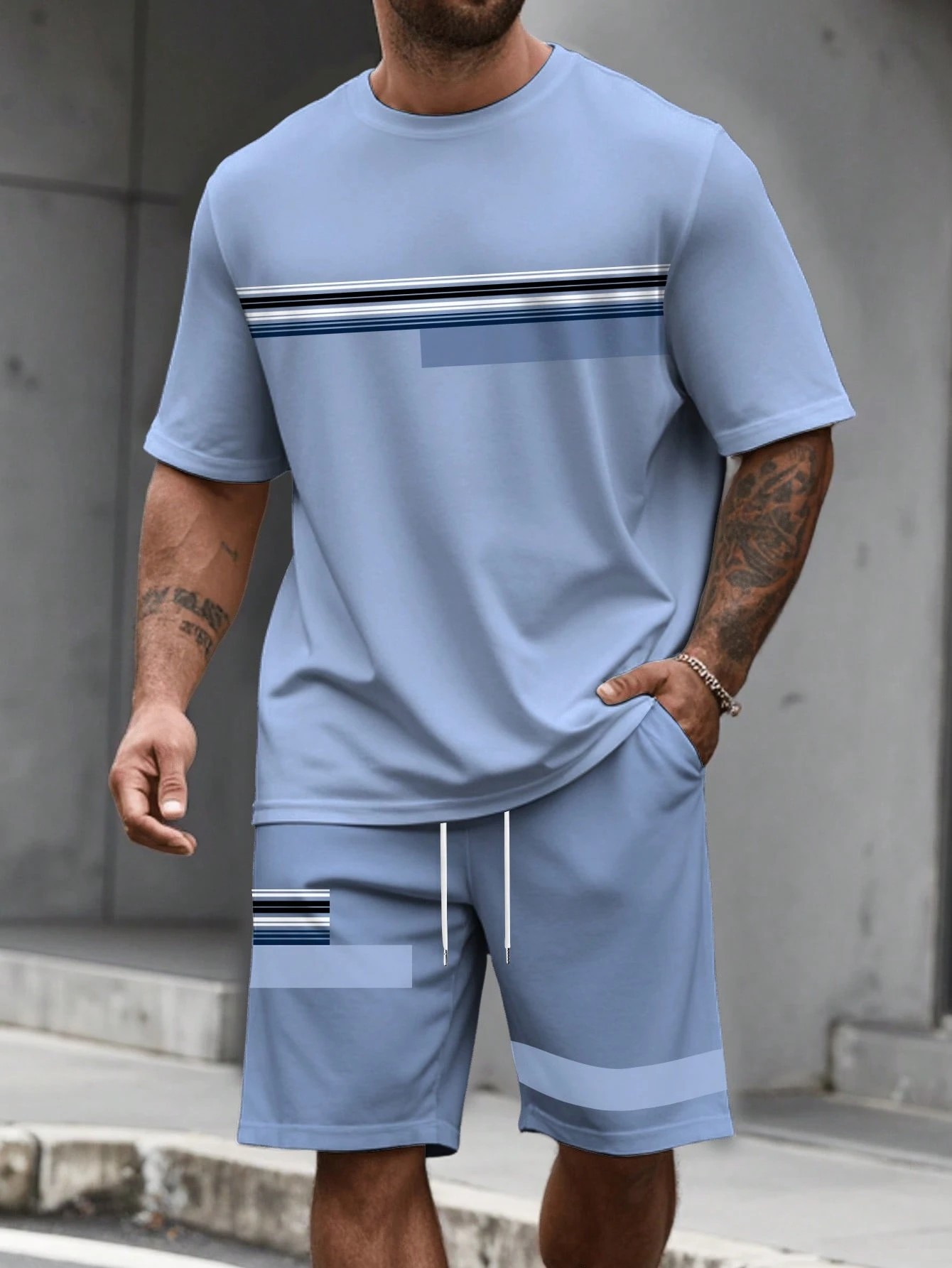 Conjunto Masculino de Verão 20 - Street Fashion Summer 2026 avaliação e preço