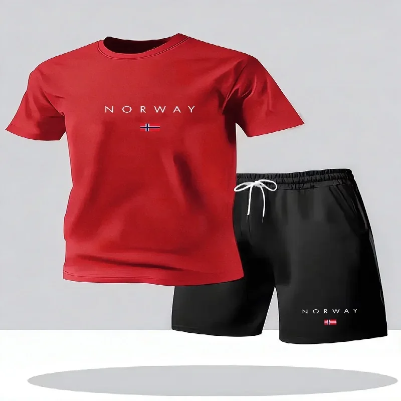 Conjunto Masculino Casual de V - Street Fashion Summer 2026 avaliação e preço