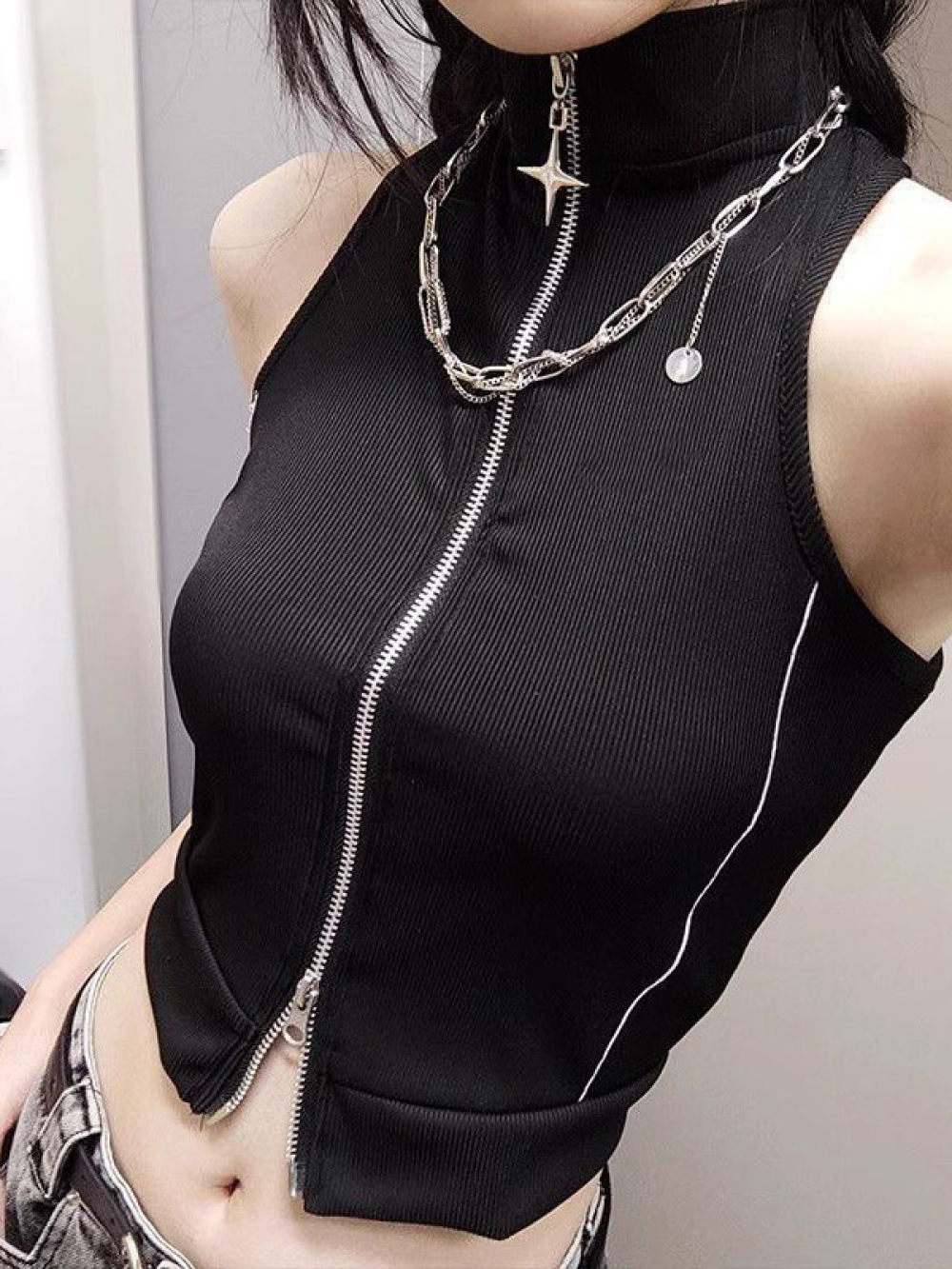 Colete Curto Feminino de Verão - Street Fashion Trends 2026 avaliação e preço