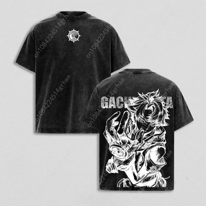 Camiseta Vintage Gachiakuta An - Street Fashion Vintage avaliação e preço