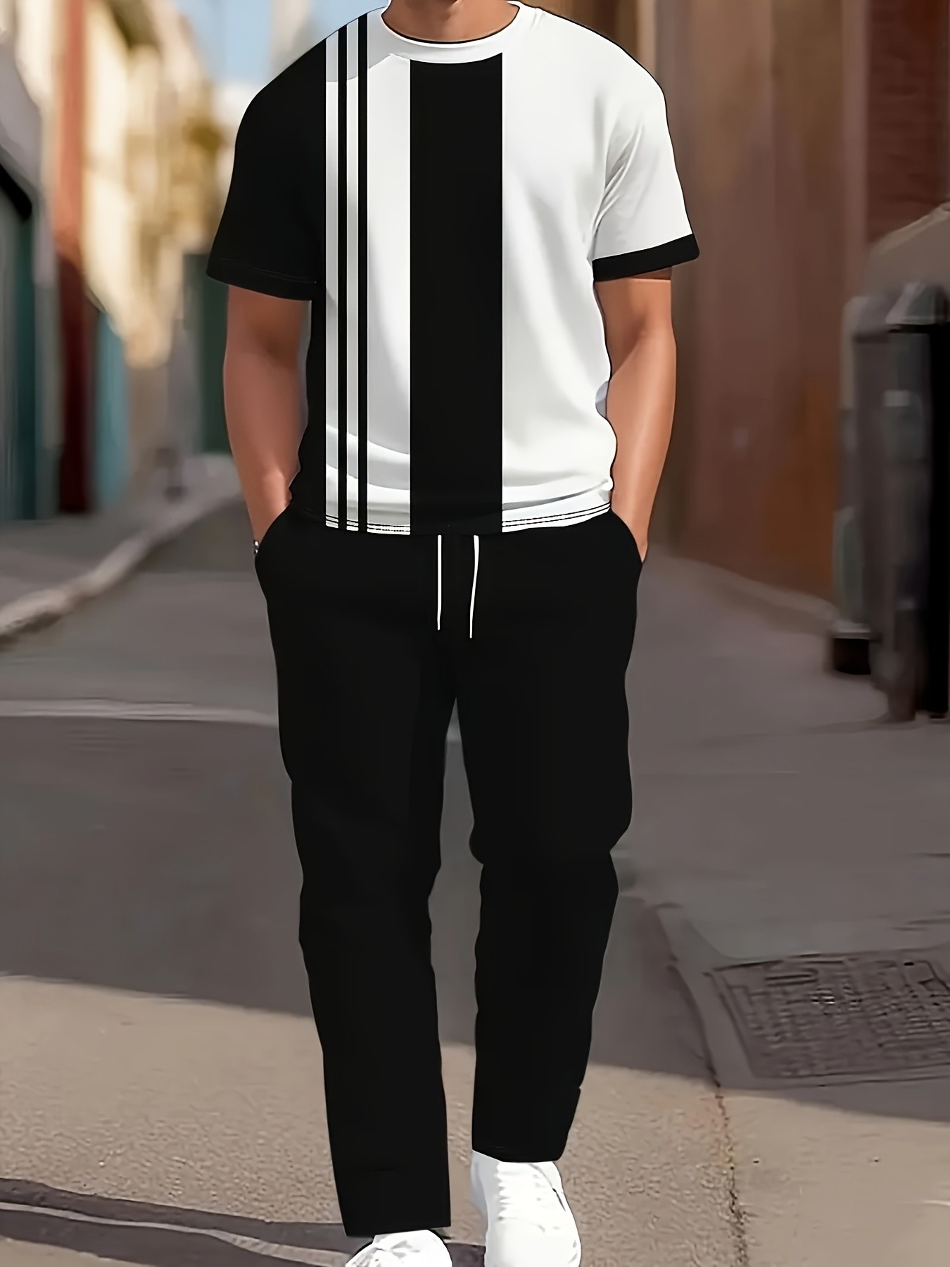 Conjunto Masculino de Verão 20 - Street Fashion Summer 2026 avaliação e preço